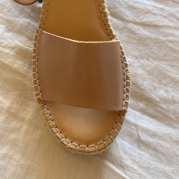 Soludos Minorca Leather Espadrille Platform Sandals - Picture 3 of 5